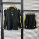 MEXICO 125 ANIVERSÁRIO NEGRA CONJUNTO INFANTIL MANGA LARGA