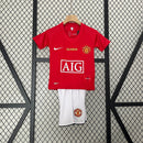 jersey MANCHESTER UNITED I ESPECIAL FINAL CHAMPHIONS LEAGUE 07/08 CONJUNTO INFANTIL (RETRO)