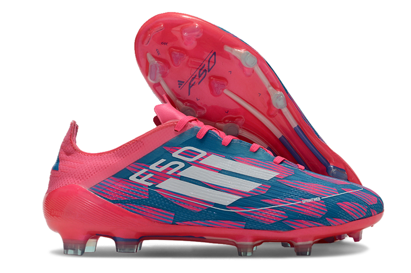 Scarpa da calcio Adidas F50 Elite FG - Rosa/Blu 