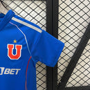 jersey UNIVERSIDAD DE CHILE I 25/26 CONJUNTO INFANTIL