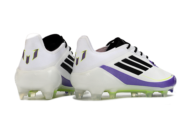 Scarpa da calcio Adidas F50 Elite FG - Bianco/Blu - Messi 