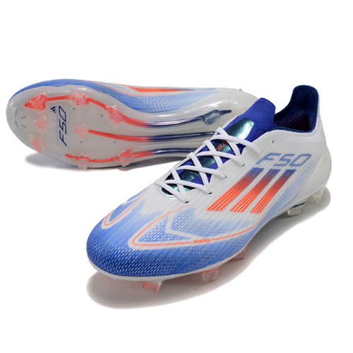 Scarpa da calcio Adidas F50 Elite FG - Bianco/Blu 
