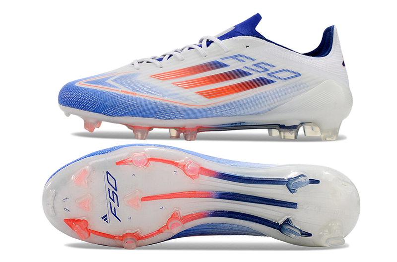 Scarpa da calcio Adidas F50 Elite FG - Bianco/Blu 