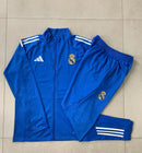CONJUNTO SUDADERA + PANTS REAL MADRID AZUL BLANCO 25/26 INFANTIL