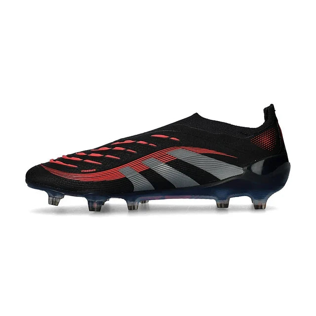 SCARPE DA CALCIO ADIDAS PREDATOR FG ELITE - NERO/ROSSO - Stealth Pack 