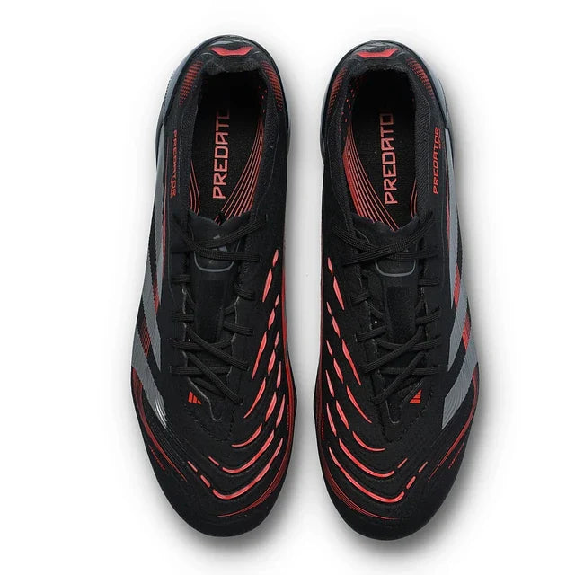 SCARPE DA CALCIO ADIDAS PREDATOR FG ELITE - NERO/ROSSO - Stealth Pack 