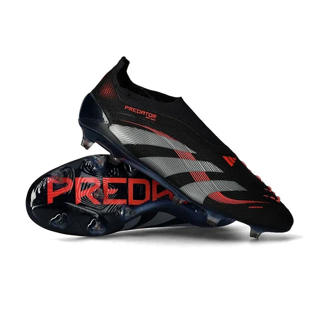 SCARPE DA CALCIO ADIDAS PREDATOR FG ELITE - NERO/ROSSO - Stealth Pack 