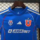 jersey UNIVERSIDAD DE CHILE I 25/26 CONJUNTO INFANTIL