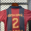 jersey BARCELONA EDICION ESPECIAL 00/01 CONJUNTO INFANTIL TRAVIS SCOTT SKELETON