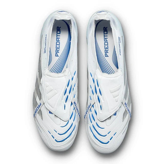Scarpe da calcio Adidas Predator Elite LL FG - Polar Pack - Bianco/Blu 