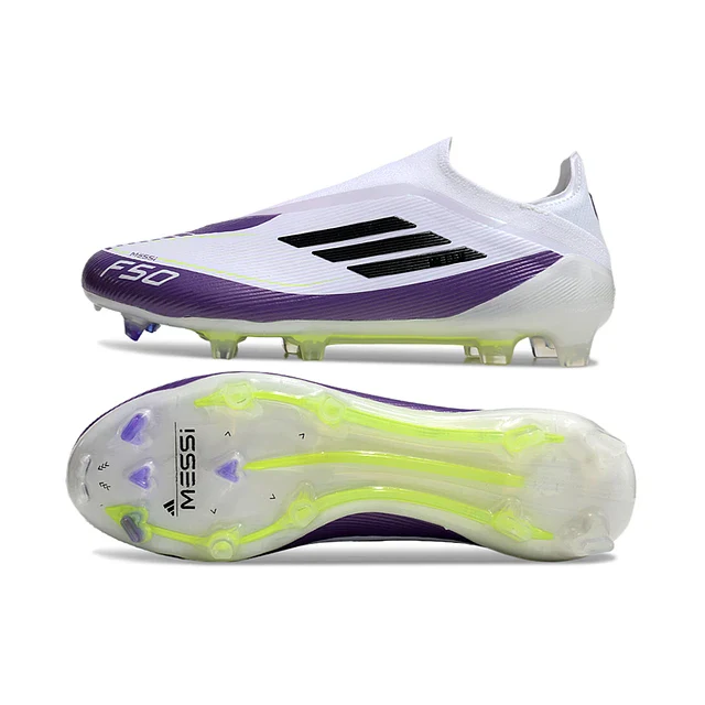 SCARPE DA CALCIO ADIDAS F50 ELITE FG - BIANCO/VIOLA 