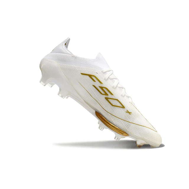 Scarpa da calcio Adidas F50 Elite FG - Bianco/Oro 
