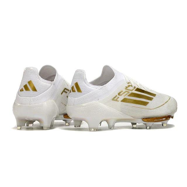 Scarpa da calcio Adidas F50 Elite FG - Bianco/Oro 