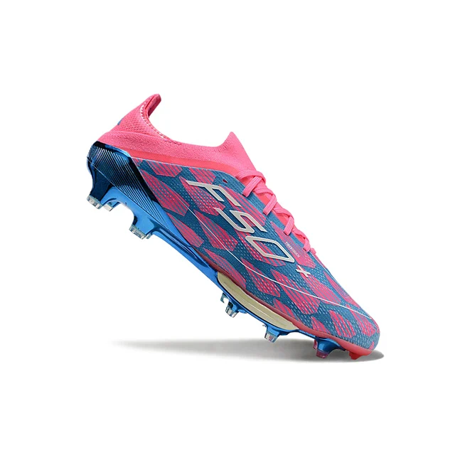Scarpa da calcio Adidas F50 Elite FG - Blu/Rosa 
