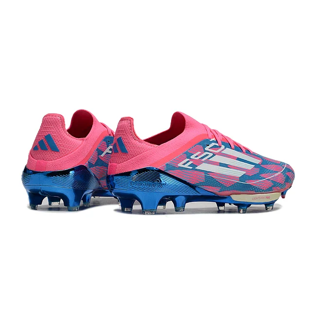 Scarpa da calcio Adidas F50 Elite FG - Blu/Rosa 