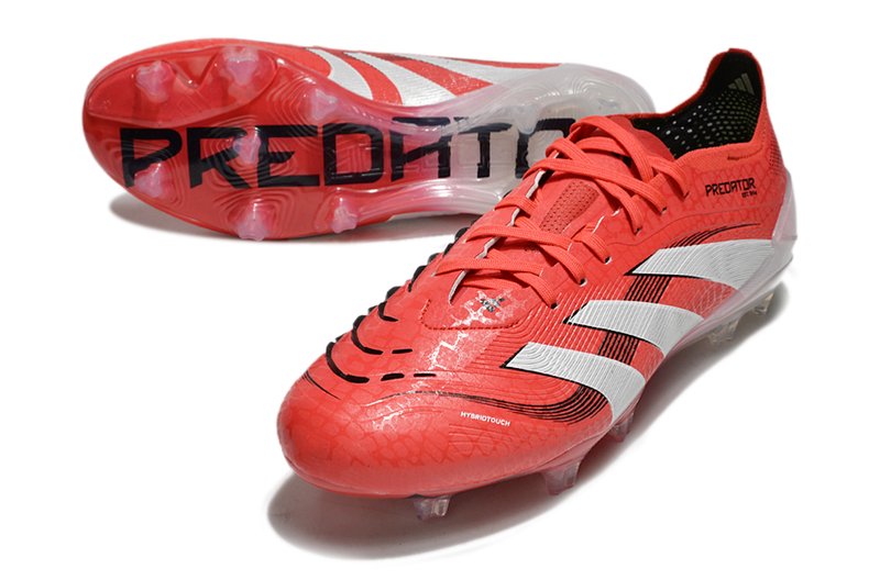 SCARPE DA CALCIO ADIDAS PREDATOR - ROSSO/BIANCO 