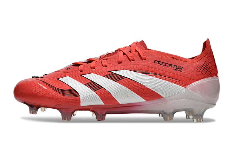 SCARPE DA CALCIO ADIDAS PREDATOR - ROSSO/BIANCO 