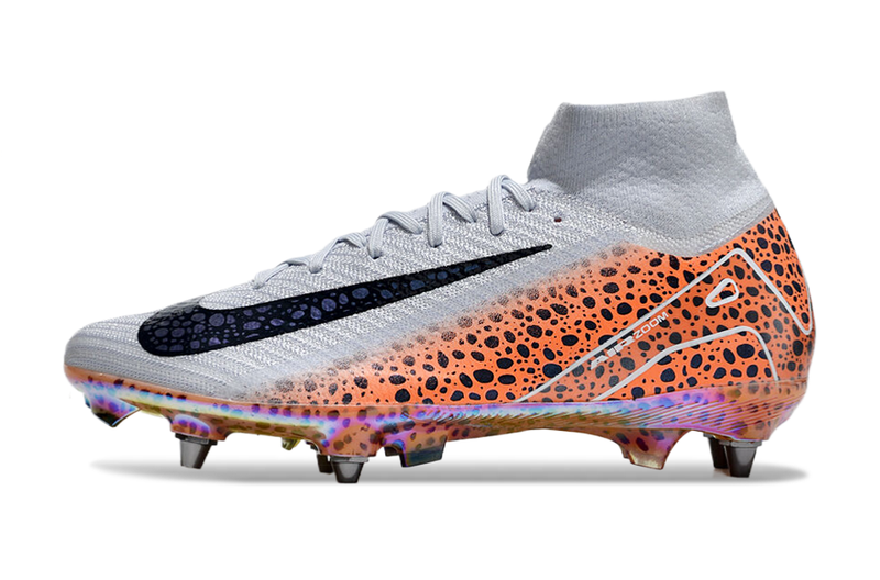 SCARPE DA CALCIO NIKE MERCURIAL SAFARI SUPERFLY SG 10 ELITE - CONFEZIONE ELETTRICA 